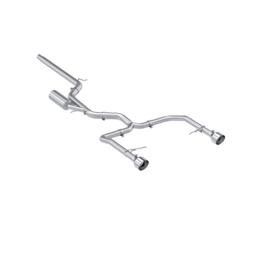MBRP Exhaust S4615304 3in. Cat-Back; 2.5in. Dual Split Rear; T304