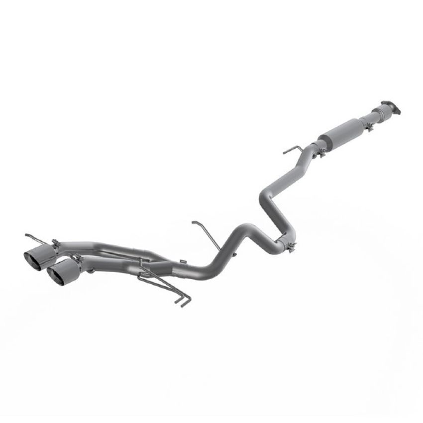 MBRP Exhaust S4703304 2.5in. Cat-Back; Dual Rear Exit; T304