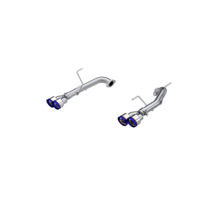 MBRP Exhaust S48103BE 2.5in. Axle-Back; Dual Split Rear; T304; Quad BE Tips