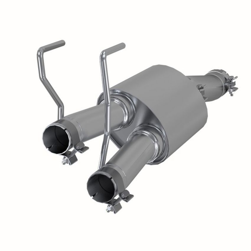 MBRP Exhaust S5141409 3in. Single In; 2.25in. Dual Out; Muffler Replacement; T409