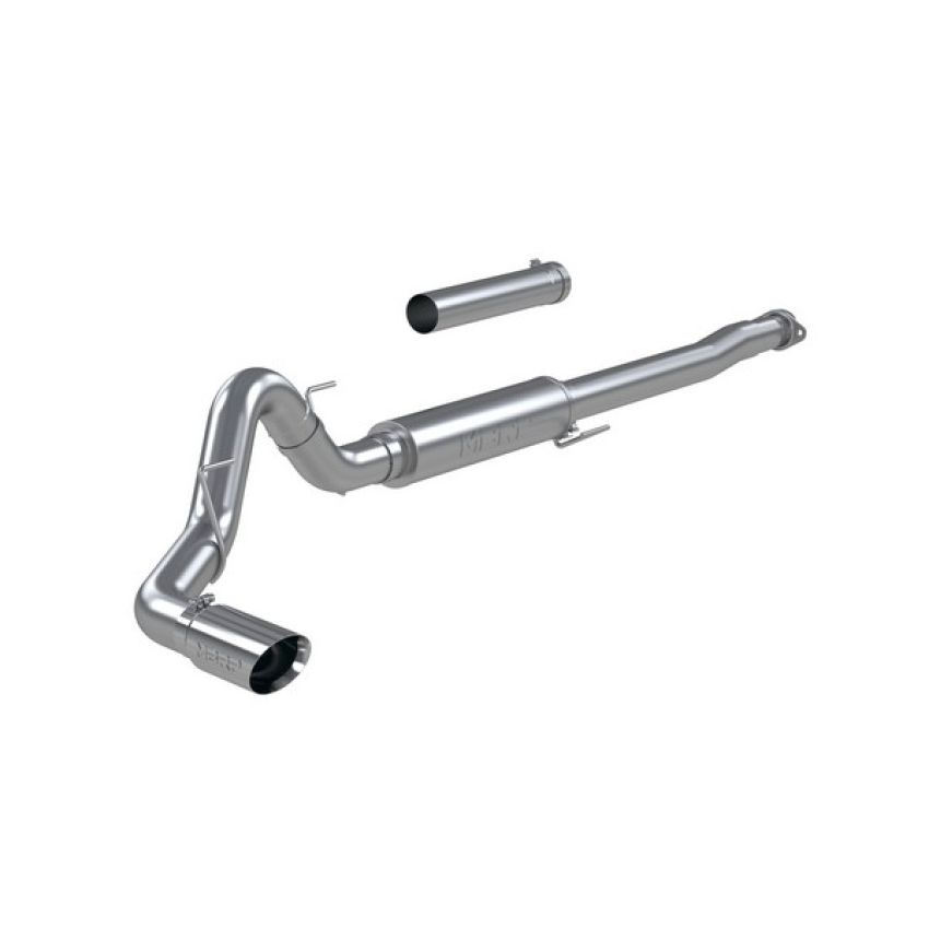MBRP Exhaust S5209304 4in. Cat-Back; Single Side Exit; Race Version; T304