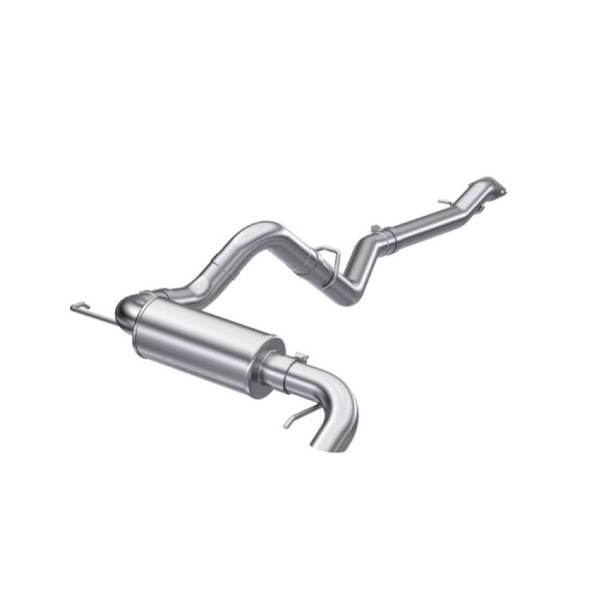 MBRP Exhaust S5237304 3in. Cat-Back; Single Rear Exit; High Clearance; T304