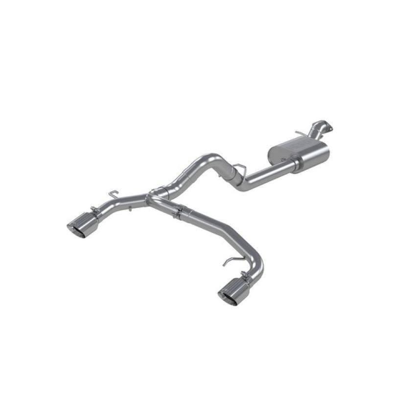 MBRP Exhaust S5241304 3in. Cat-Back; 2.5in. Dual Split Rear Exit; T304