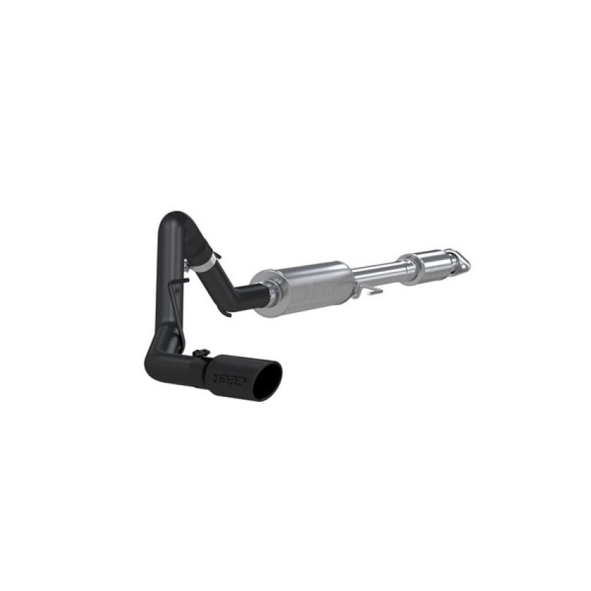 MBRP Exhaust S5256BLK 3in. Cat-Back; Single Side Exit; BLK