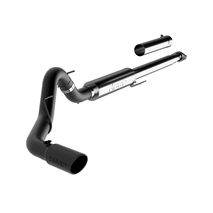 MBRP Exhaust S5259BLK 4in. Cat-Back; Single Side Exit; BLK