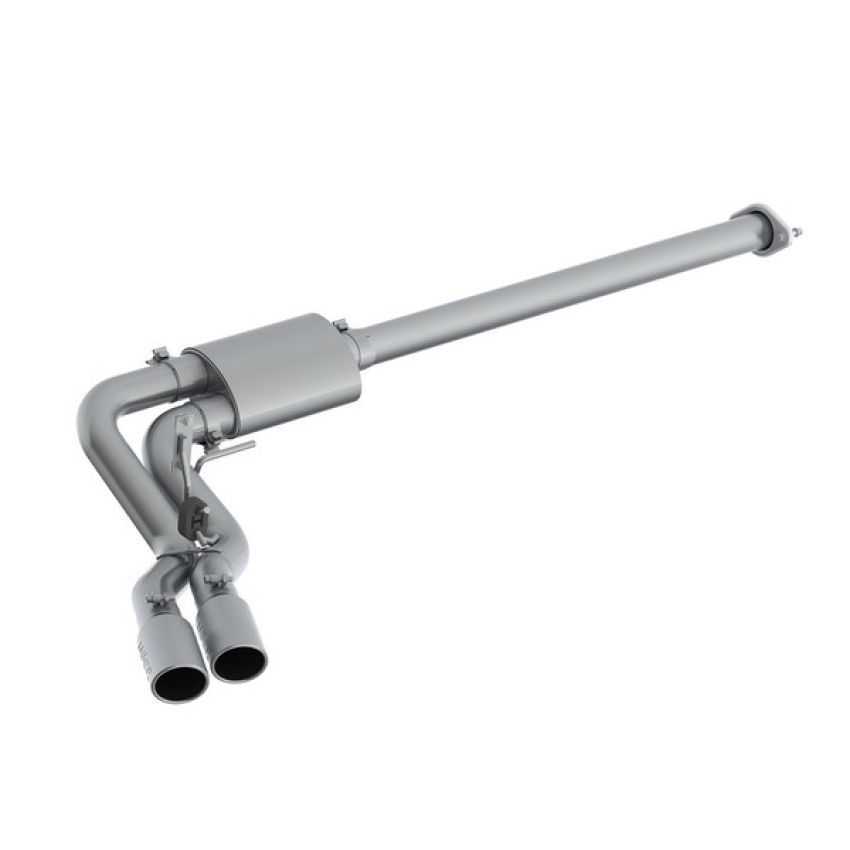 MBRP Exhaust S5260304 3in. Cat-Back; Pre-Axle Dual Outlet Single Side; Race Version; T304