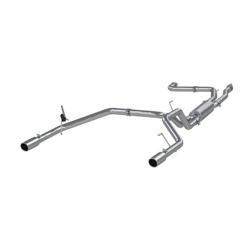 MBRP Exhaust S5402409 2.5in. Cat-Back; Dual Split Rear Exit; T409