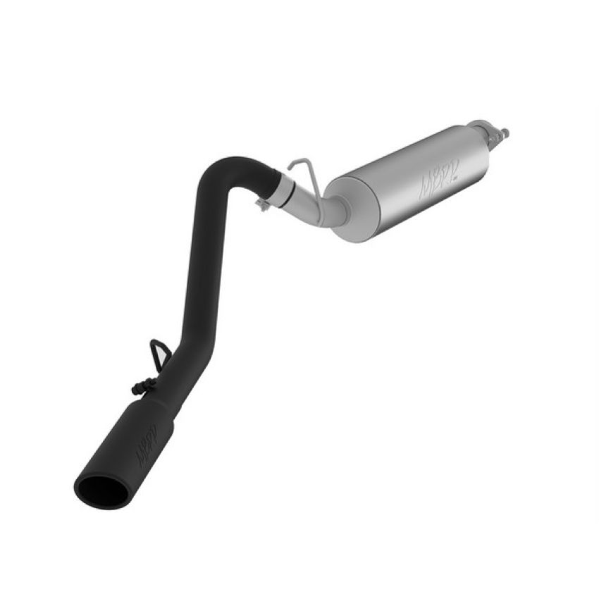 MBRP Exhaust S5500BLK 2.5in. Cat-Back; Single Side; BLK.