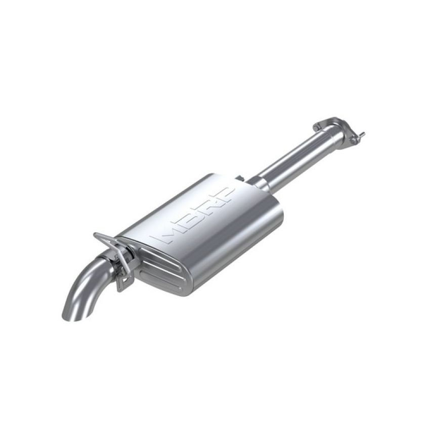 MBRP Exhaust S5522409 2.5in. Cat-Back; Single Rear Exit; Off-Road Turn Down; T409