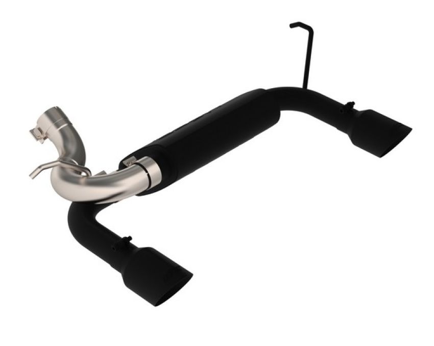 MBRP Exhaust S5528BLK 2.5in. Axle-Back; Dual Rear Exit; BLK