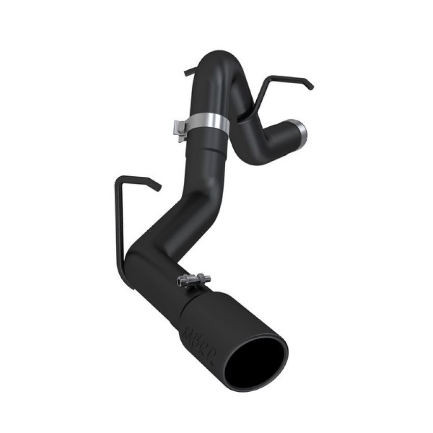 MBRP Exhaust S6058BLK 3in. Filter Back; Single Side Exit; BLK