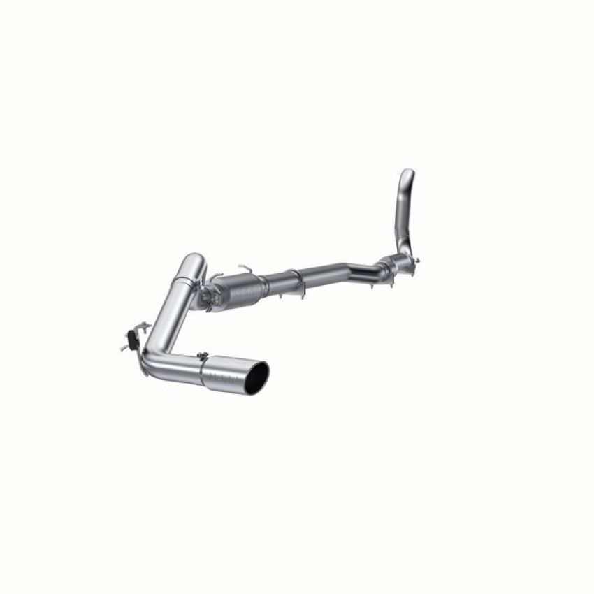 MBRP Exhaust S6150409 4in. Turbo Back; Single Side Exit; 4WD Only; T409