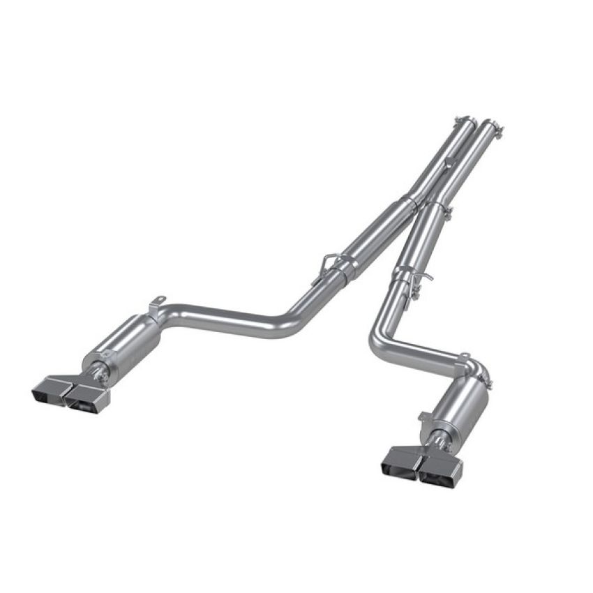 MBRP Exhaust S7104409 3in. Cat-Back; Dual Split Rear Exit; T409