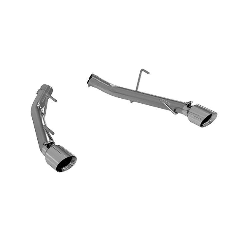MBRP Exhaust S7202304 2.5in. Axle-Back; Muffler Bypass; Dual Split Rear Exit; Race Version; T304