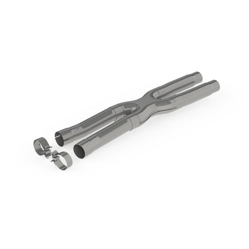 MBRP Exhaust S7213409 2.5in. Resonator Bypass; X-Pipe; T409