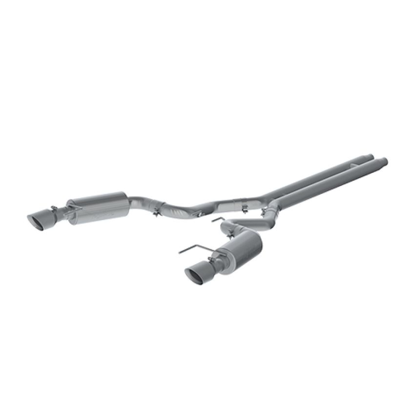 MBRP Exhaust S7239409 3in. Cat-Back; Dual Split Rear Exit; Street Version; T409