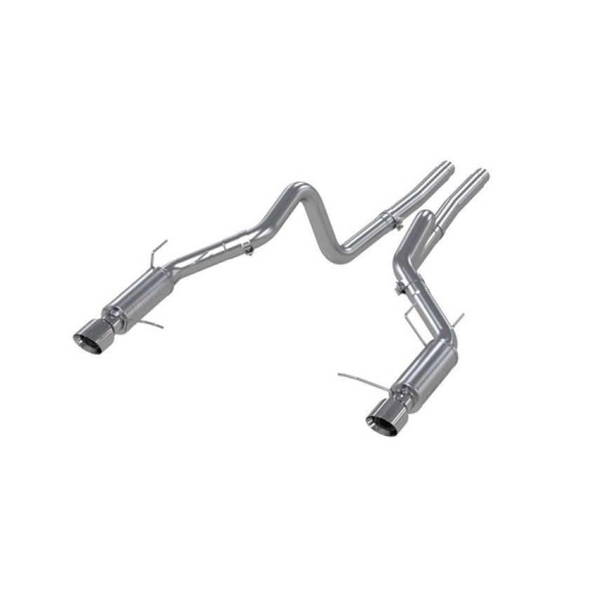 MBRP Exhaust S7260304 3in. Cat-Back; Dual Split Rear Exit; Race Version; T304