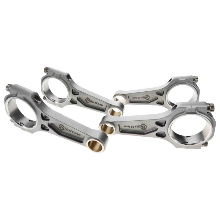 Boostline SB5137905 Connecting Rod, Subaru Ej20/Ej25 Turbo, 130.50 mm Length, ARP2000, Set of 4