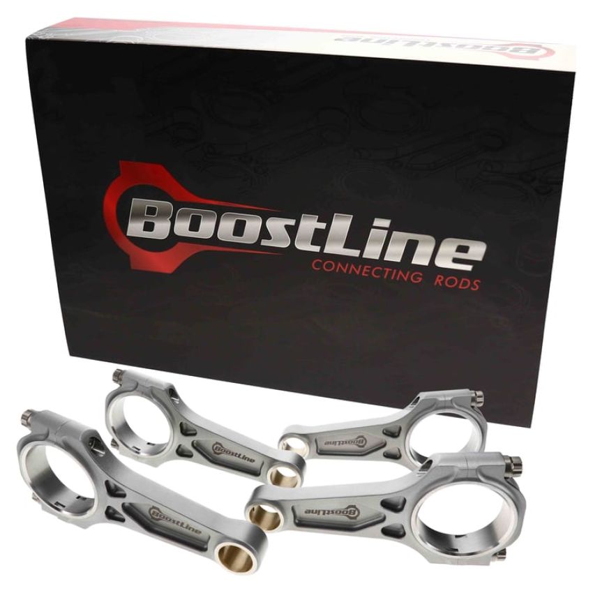 Boostline SB5137905 Connecting Rod, Subaru Ej20/Ej25 Turbo, 130.50 mm Length, ARP2000, Set of 4