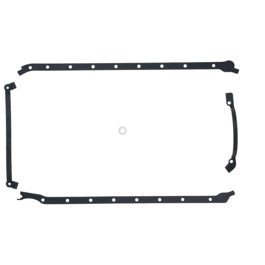 FEL PRO GASKETS 17985 Engine Oil Pan Gasket Set 21 Bolt Hole Multi Piece Gasket