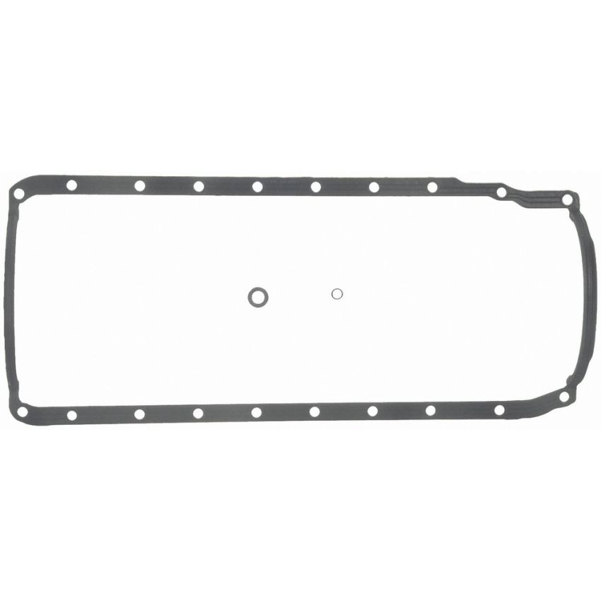 FEL PRO GASKETS 17986 Engine Oil Pan Gasket Set 20 Bolt Hole One Piece Gasket
