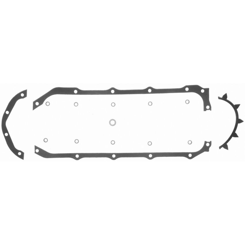 FEL PRO GASKETS 1815 Engine Oil Pan Gasket Set Rubber-coated fiber