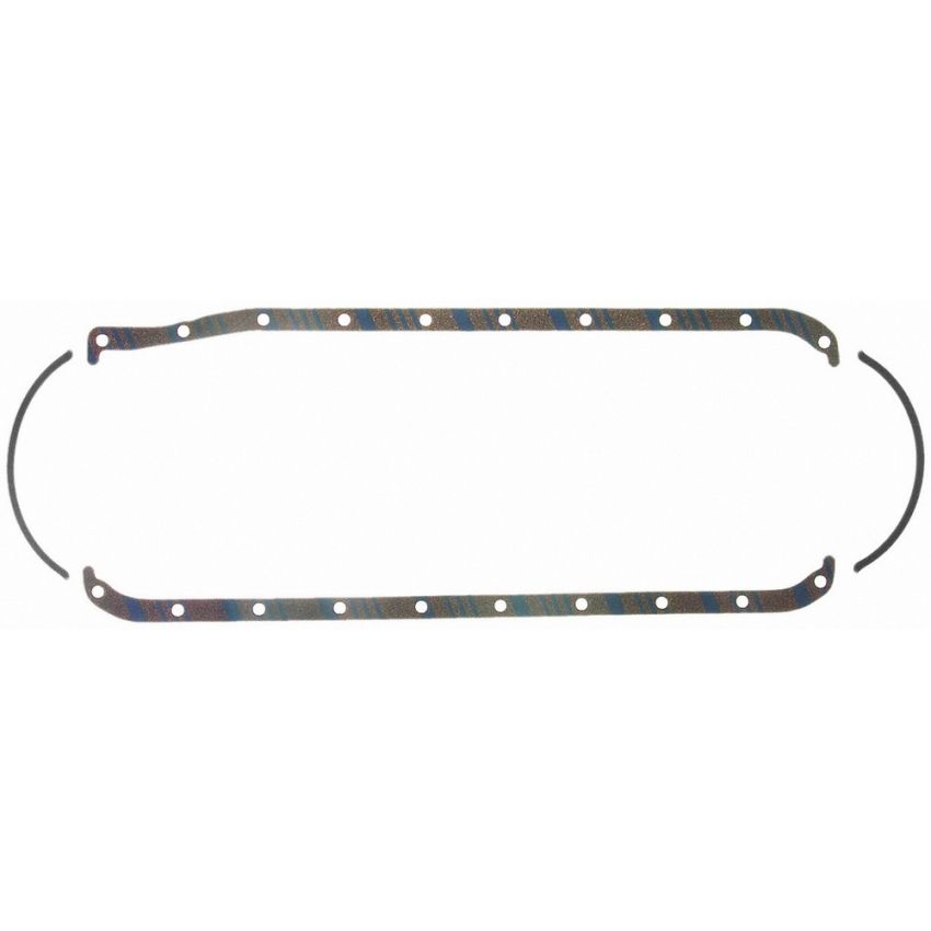 FEL PRO GASKETS OS 13190 C Engine Oil Pan Gasket Set Blue Stripe cork-rubber