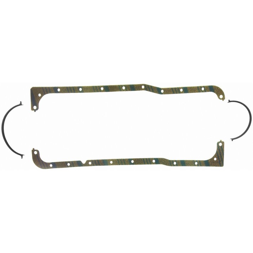 FEL PRO GASKETS OS 30214 C Engine Oil Pan Gasket Set Blue Stripe cork-rubber