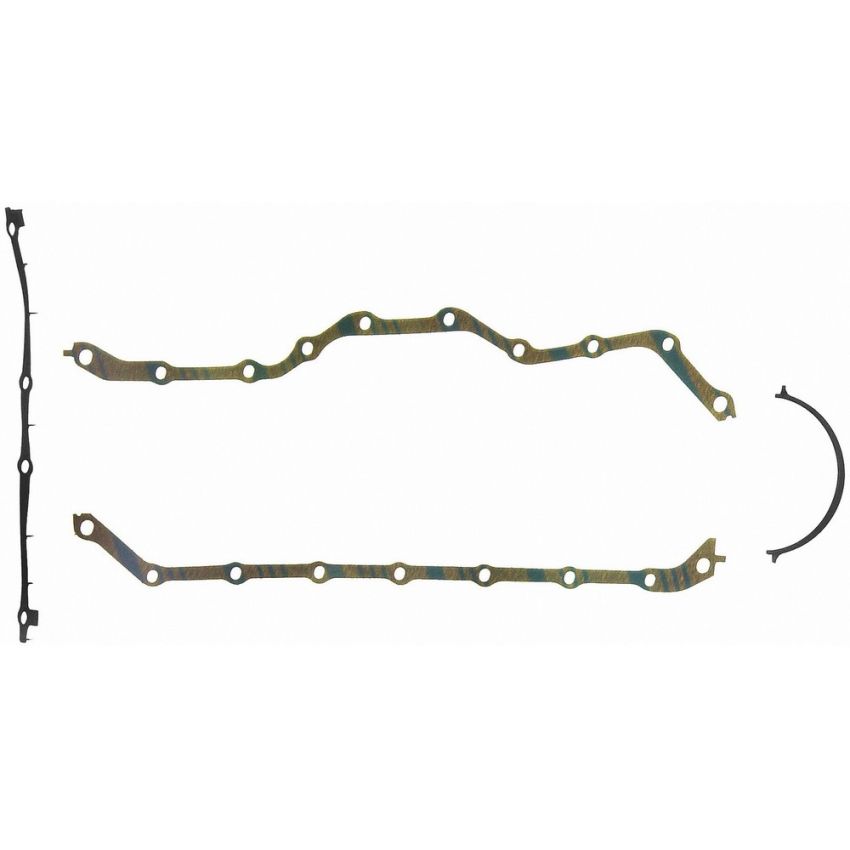 FEL PRO GASKETS OS 30476 C Engine Oil Pan Gasket Set Blue Stripe cork-rubber