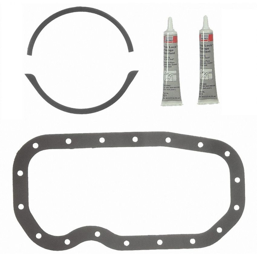FEL PRO GASKETS OS 30556 A Engine Oil Pan Gasket Set High-temperature Rubber-coated fiber