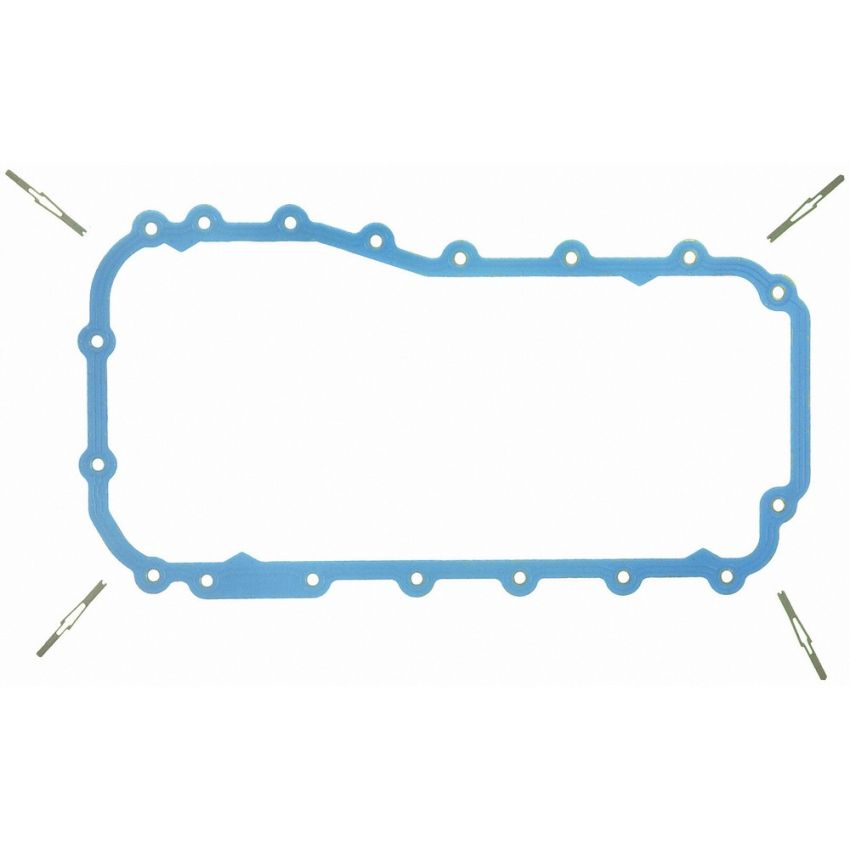 FEL PRO GASKETS OS 30622 R Engine Oil Pan Gasket Set PermaDry molded rubber, Oil Pan SnapUps Included