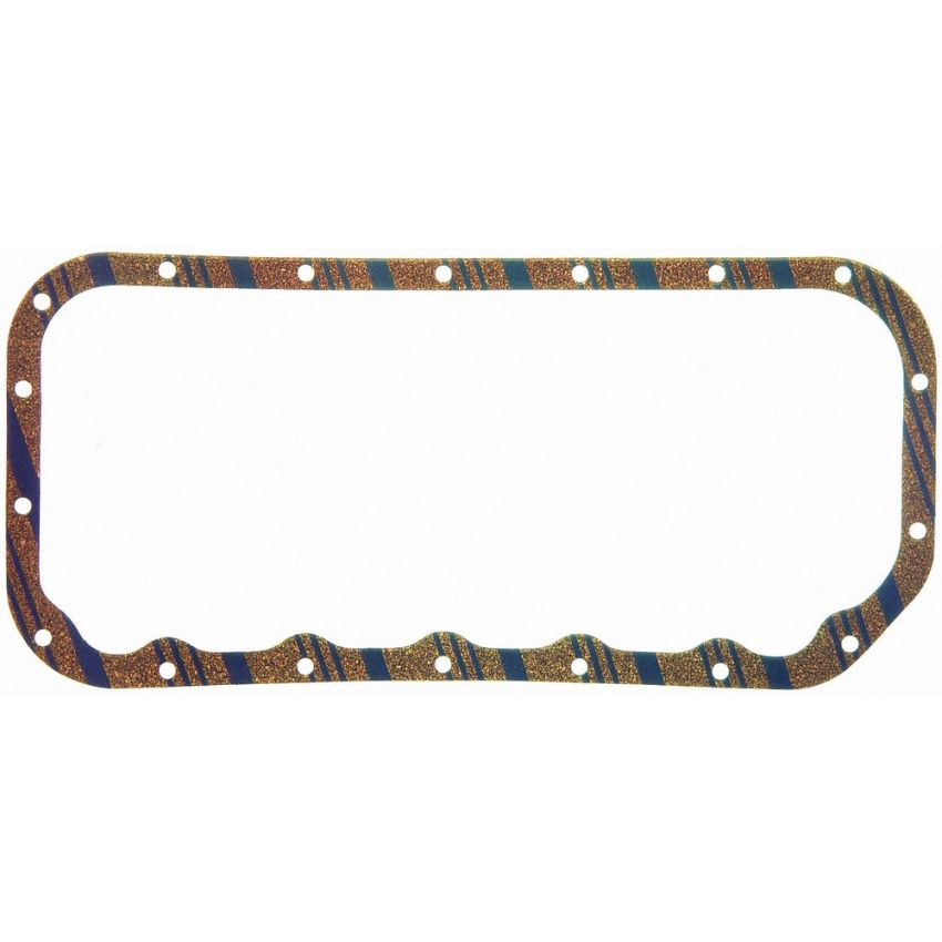 FEL PRO GASKETS OS 30642 C Engine Oil Pan Gasket Set Blue Stripe cork-rubber
