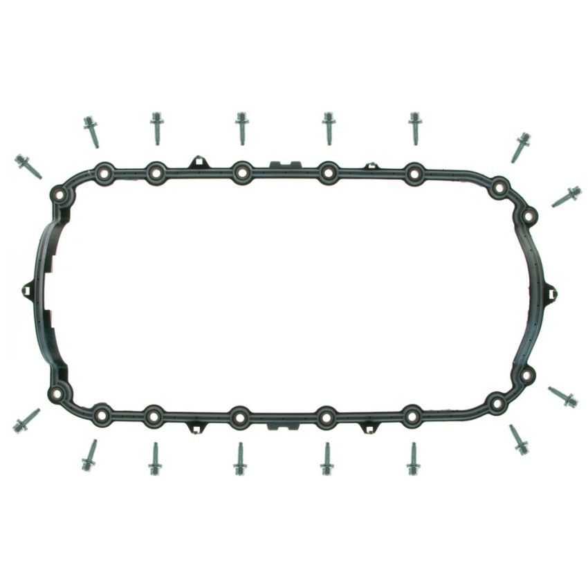 FEL PRO GASKETS OS 30717 R Engine Oil Pan Gasket Set PermaDryPlus rigid carrier