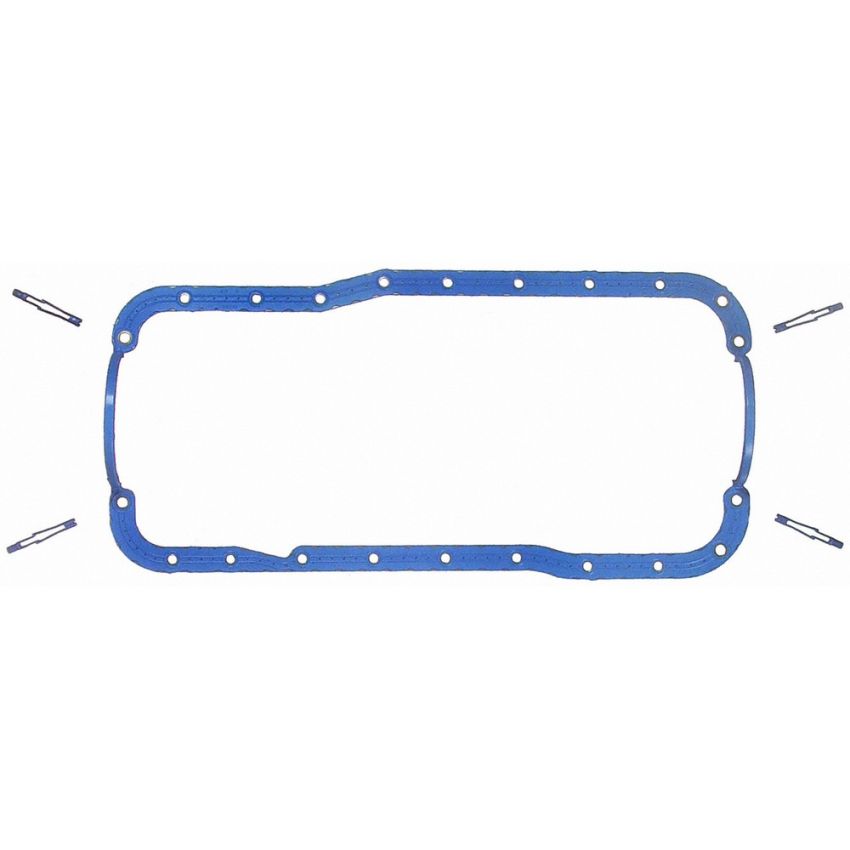 FEL PRO GASKETS OS 34508 R Engine Oil Pan Gasket Set PermaDry molded rubber, Oil Pan SnapUps Included