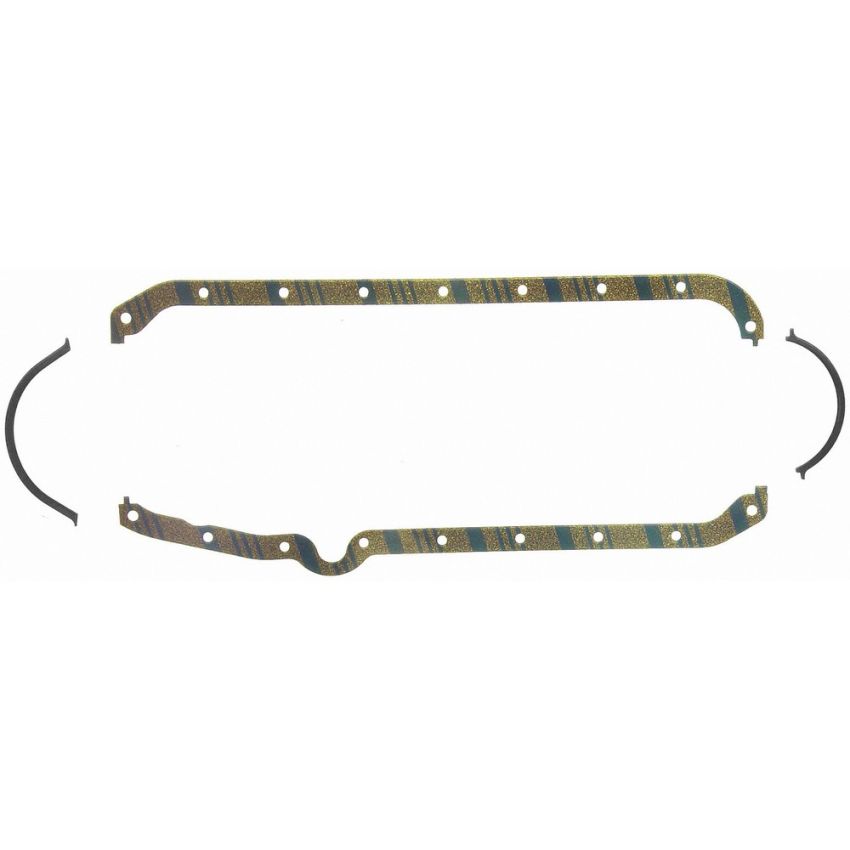 FEL PRO GASKETS OS 5197 C-2 Engine Oil Pan Gasket Set Blue Stripe cork-rubber