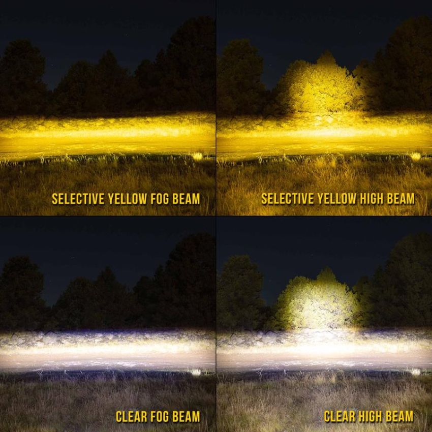 KC HiLiTES 284 KC FLEX ERA 3 LED 3.5IN SAE FOG 2-LIGHT MASTER KIT