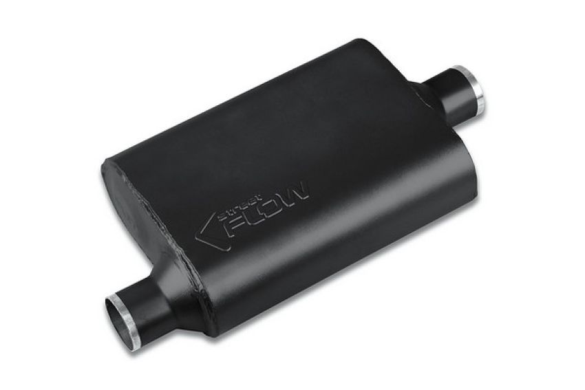 Street Flow SFS42441 Performance Stainless Steel Chambered Muffler