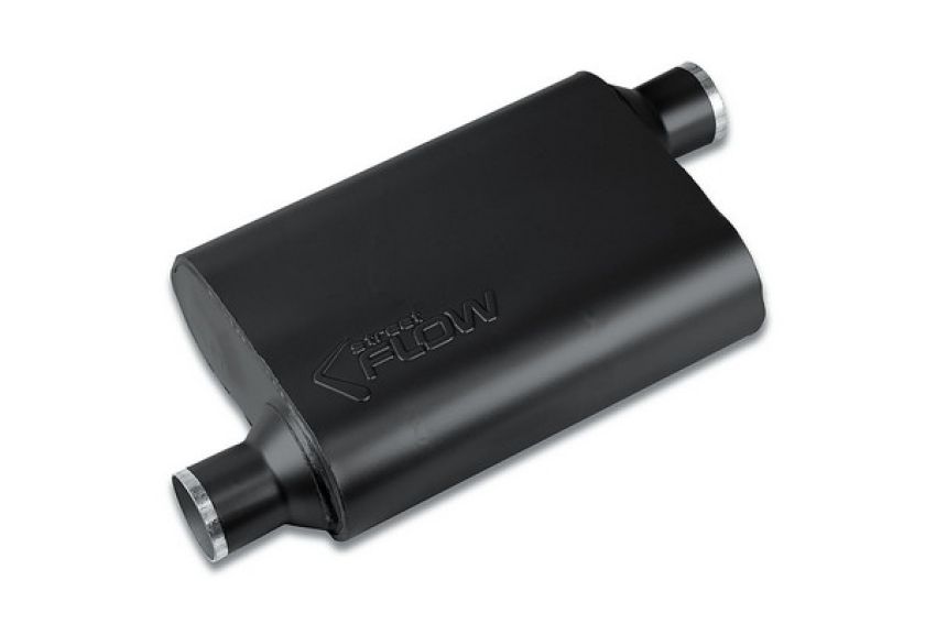 Street Flow SFS42443 Performance Stainless Steel Chambered Muffler