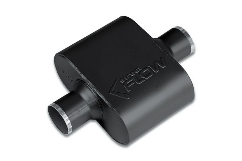 Street Flow SFS425109 Performance Stainless Steel Chambered Muffler