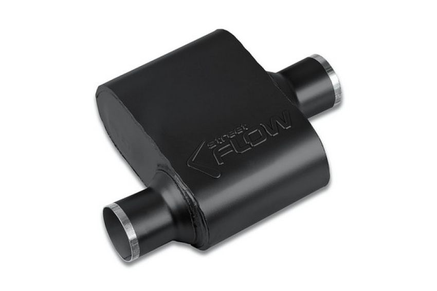 Street Flow SFS425110 Performance Stainless Steel Chambered Muffler
