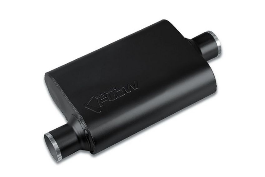 Street Flow SFS42541 Performance Stainless Steel Chambered Muffler