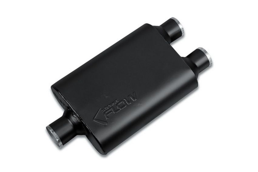 Street Flow SFS425422 Performance Stainless Steel Chambered Muffler