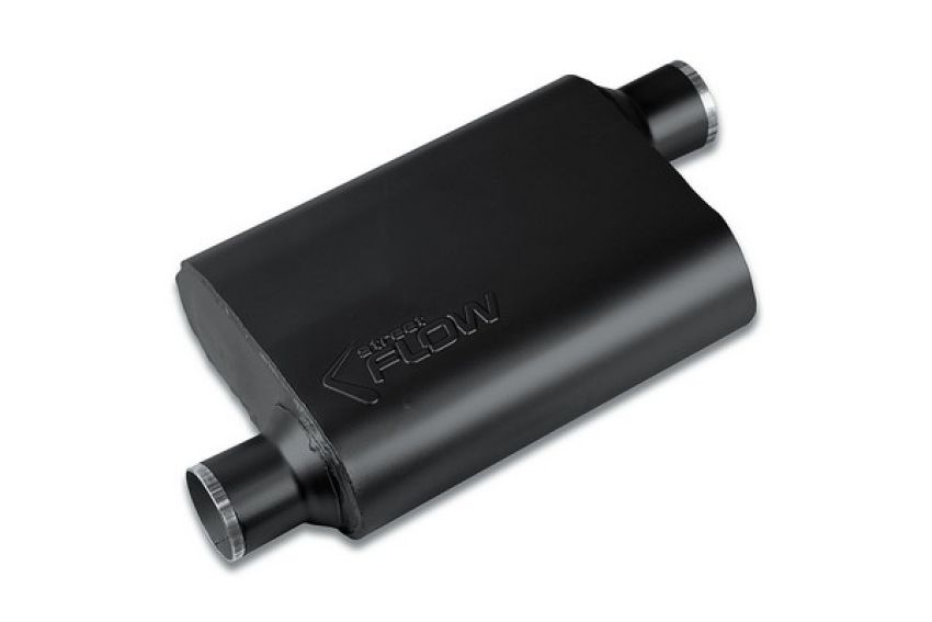 Street Flow SFS42543 Performance Stainless Steel Chambered Muffler