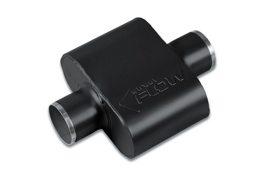 Street Flow SFS430109 Performance Stainless Steel Chambered Muffler