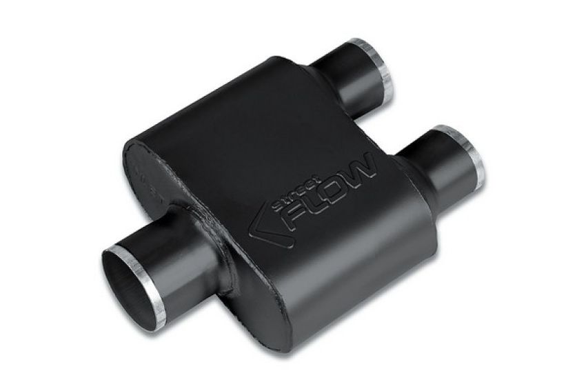 Street Flow SFS430152 Performance Stainless Steel Chambered Muffler