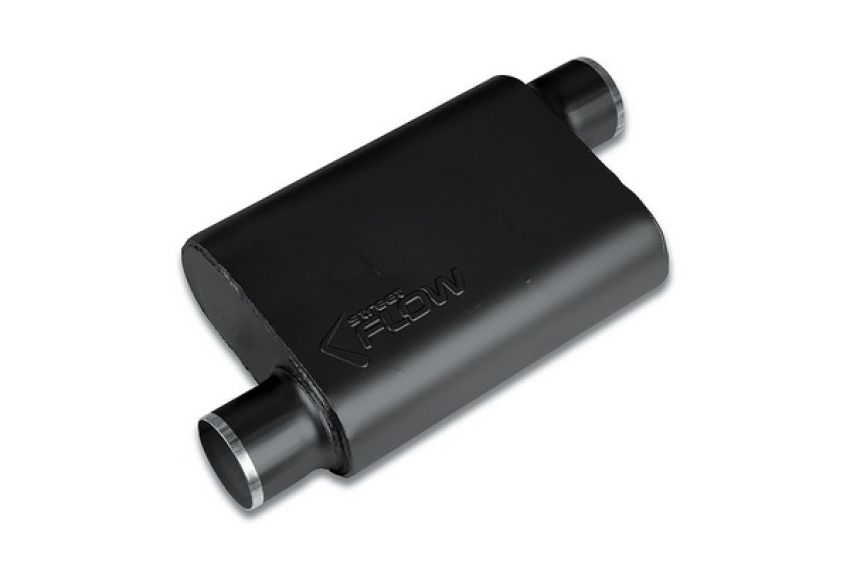 Street Flow SFS43043 Performance Stainless Steel Chambered Muffler
