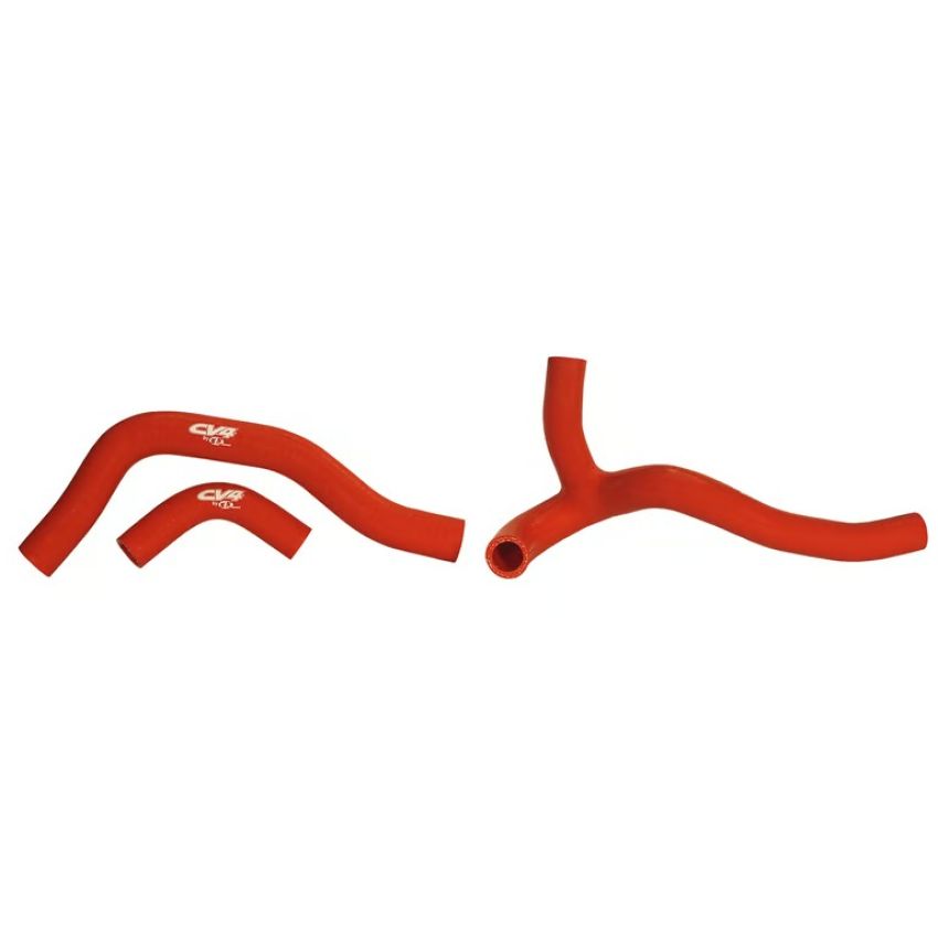 Wiseco SFSMBC126R CV4 by Wiseco Radiator Hose Kit, Y-Type, Red