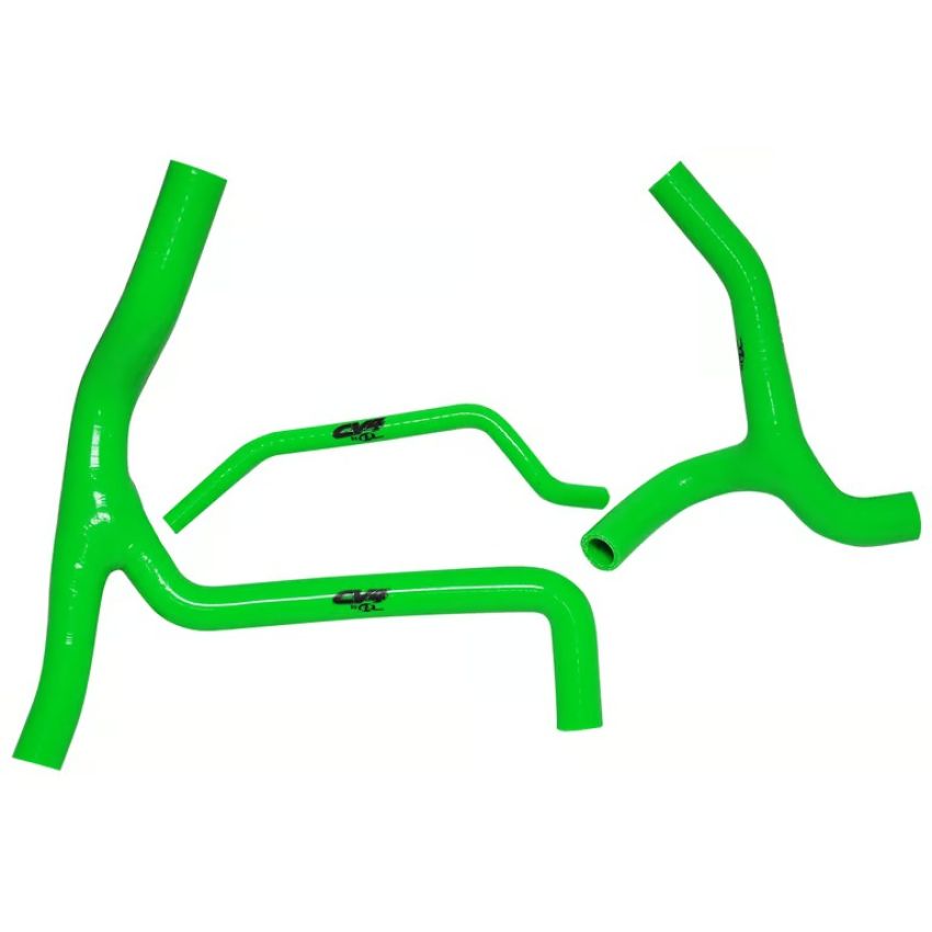Wiseco SFSMBC140G CV4 by Wiseco Radiator Hose Kit, Y-Type, Green