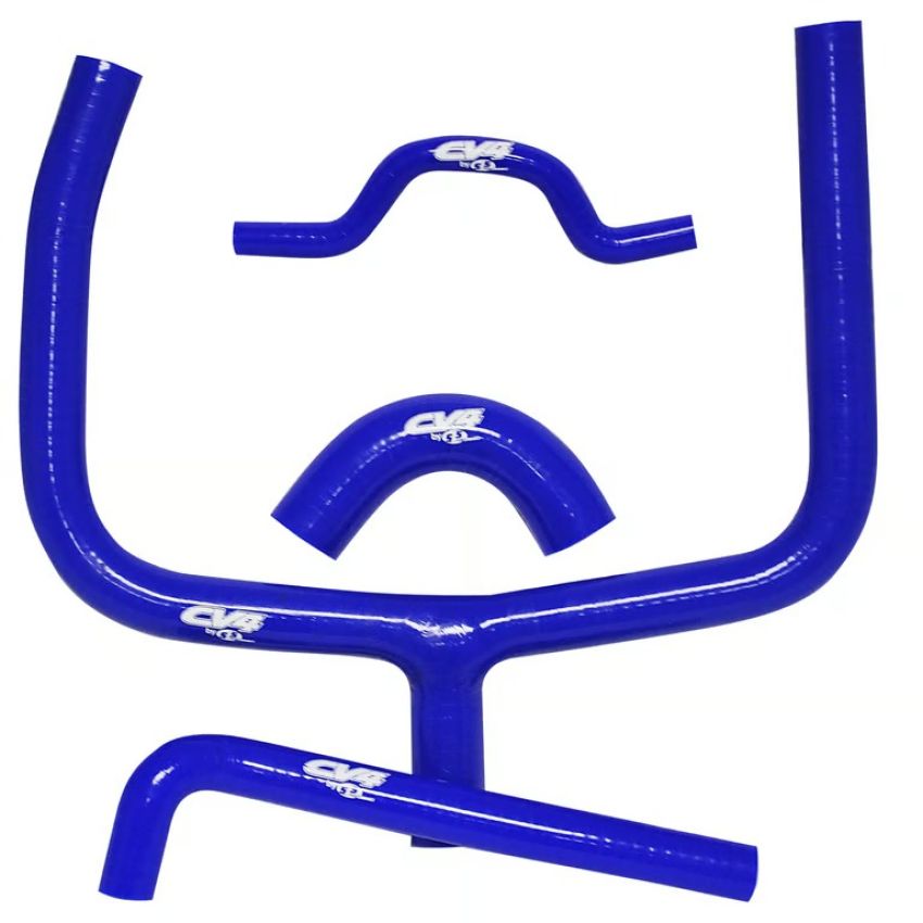 Wiseco SFSMBC142B CV4 by Wiseco Radiator Hose Kit, Standard, Blue