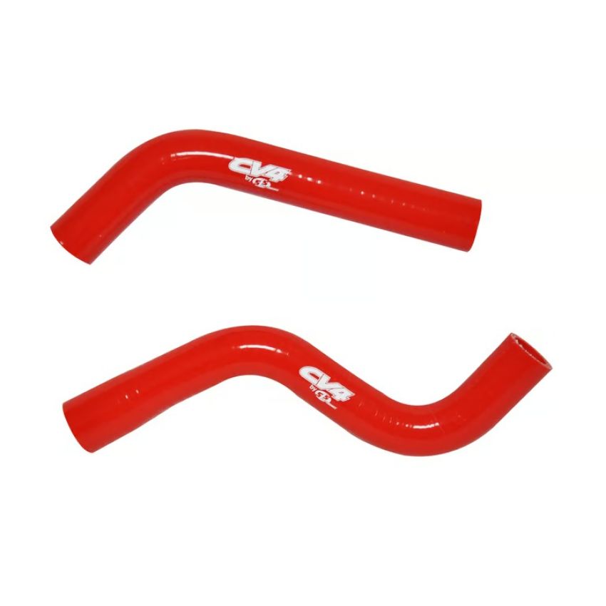 Wiseco SFSMBC71AR CV4 by Wiseco Radiator Hose Kit, Standard, Red
